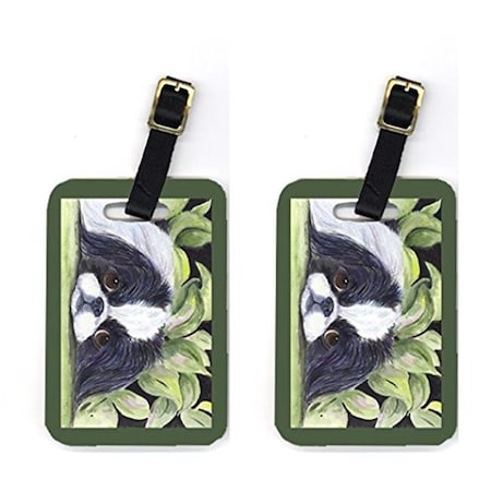 Carolines Treasures SS8322BT Pair of 2 Japanese Chin Luggage Tags SS8322BT